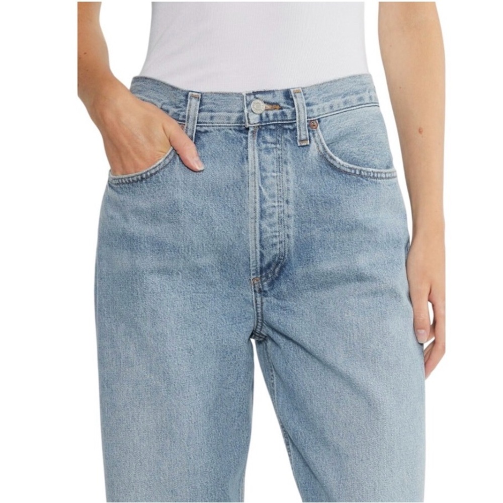 AGOLDE Kelly High Rise Relaxed Straight Leg Designer Jeans - SZ 23 NWT - Picture 6 of 8